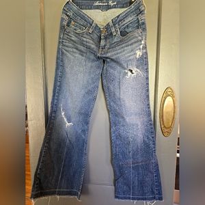 American EAGLE size 4 Stretch Denim Jeans